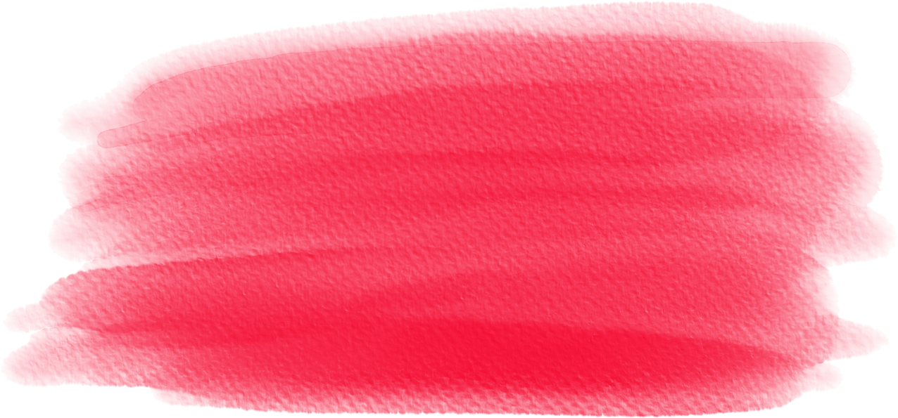 Red Watercolor Brushstroke